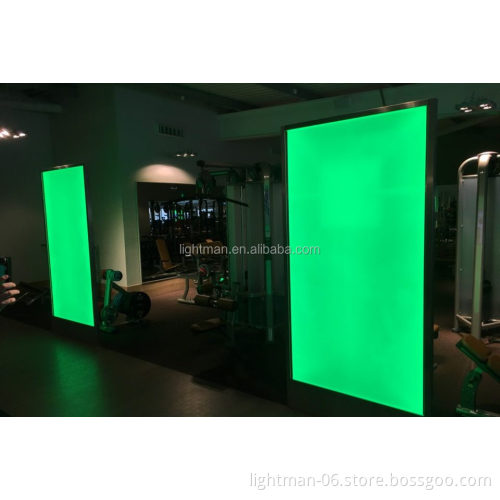 24V DMX RGB+CCT Adjustable 595x595 LED Flat Panel Light 600x600